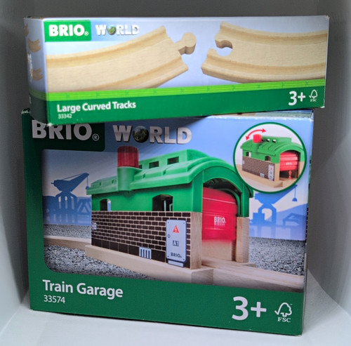 Brio world lokschuppen - lokschuppen, wie